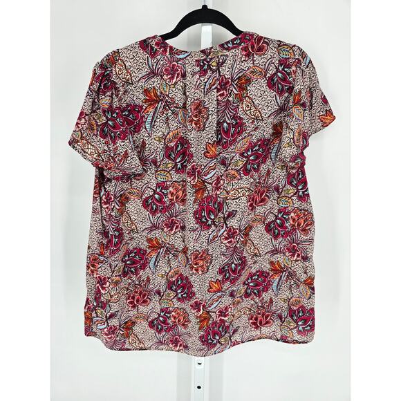 Maurices Womens Sz XXL Atwood Flutter Sleeve Blouse Short Sleeve - Picture 4 of 4